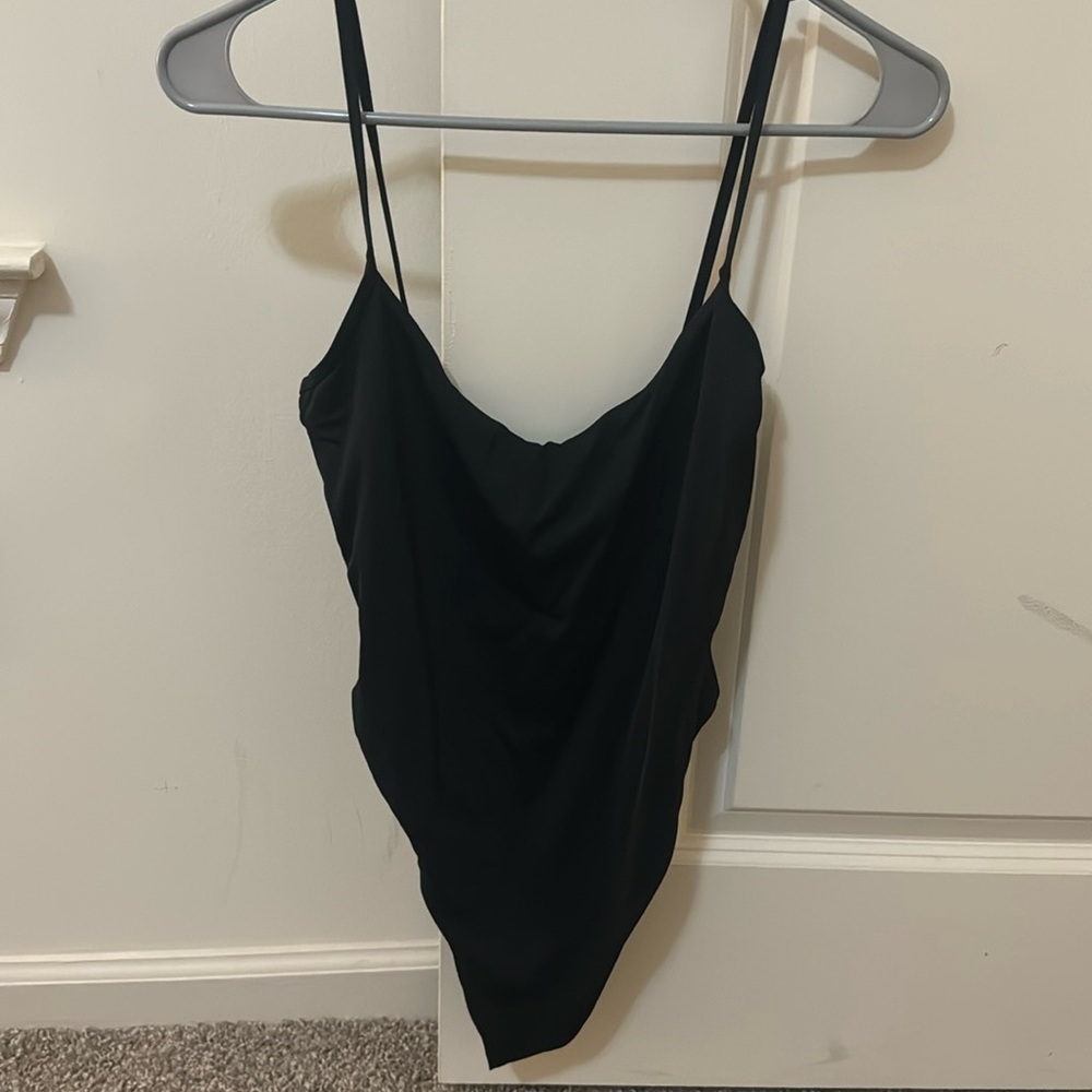 Toast swim suit from free people, black, size large!